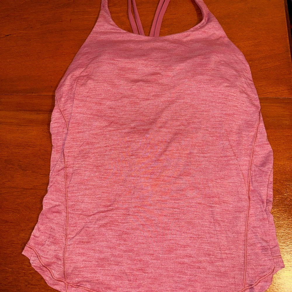 Women's Lululemom Pink Sleeveless Top